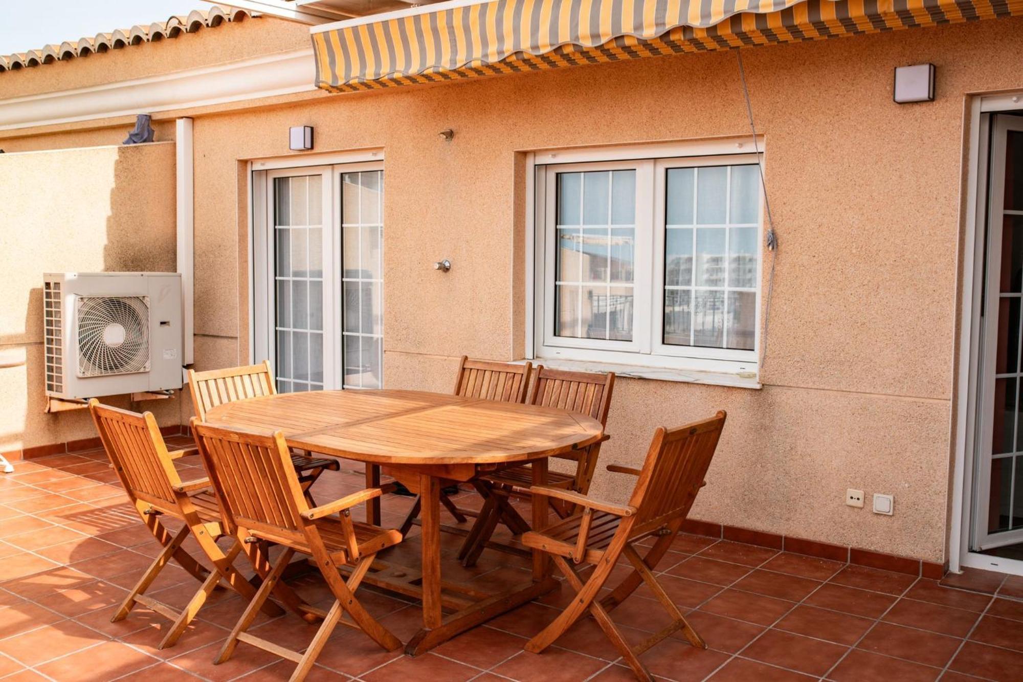 Perla De Mar - Atico Con Amplia Terraza 40M2, Piscina Y Parking En Playa Canet Canet d'En Berenguer Exteriör bild